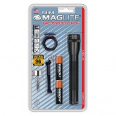 Високоинтензивен фенер Maglite Mini от анодизирана алуминиева сплав в черен цвят