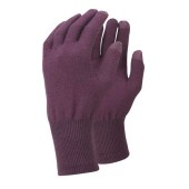 Ръкавици от мериносова вълна Trekmates Merino Touch Screen Slate лилави