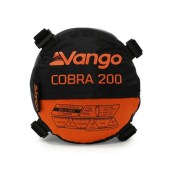 Лек топъл трисезонен спален чувал Vango Cobra 200 с естествен гъши пух