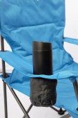 Стол за къмпинг Vango Malibu със стоманена конструкция, поставка за чаша и регулируеми подлакътници, максимално натоварване 120 кг