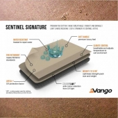 Луксозна четириместна семейна къмпинг палатка Vango Solace TC 400 с надуваеми рейки